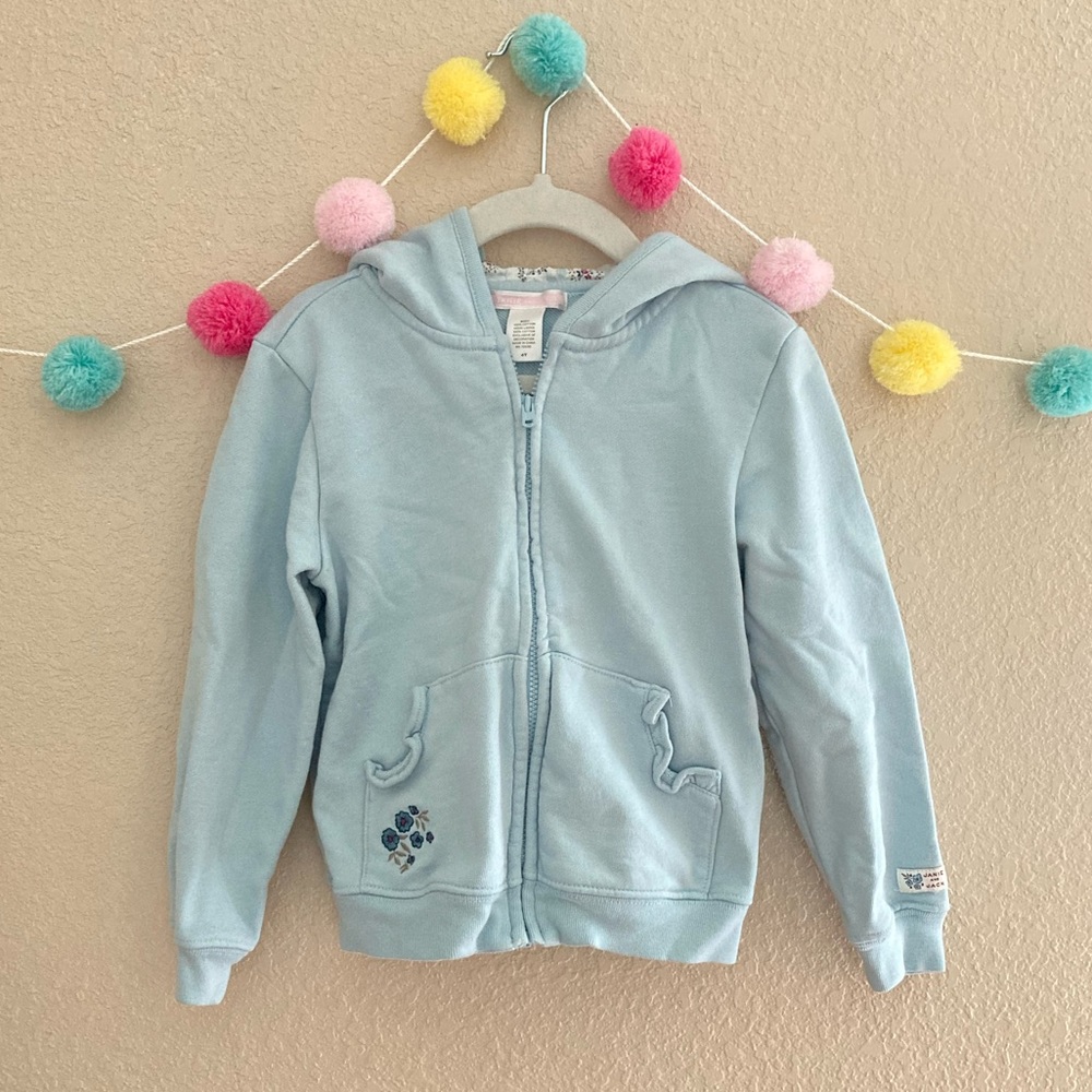 Janie and Jack Zip-Up Sweater